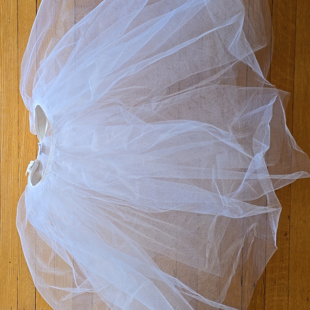 Capezio, 2-Layer Practice Tutu, Medium Stiffness, White, OS